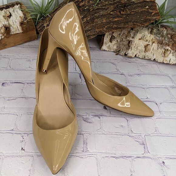 Michael Kors d'Orsay Patent Leather Pointed Toe Pump - Picture 4 of 11